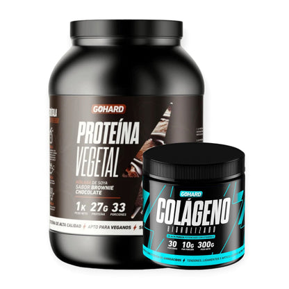 Pack Proteina Vegetal + Colageno Hidrolizado - Gohard