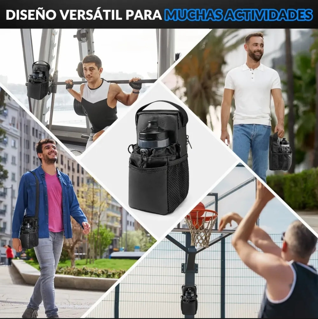 BOLSO MAGNÉTICO PORTA BOTELLA DEPORTIVO MULTIFUNCIONAL