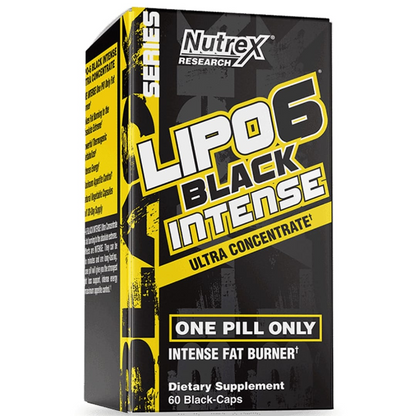 Lipo 6 black Intense 60 Cápsulas Nutrex - Alphasuplestore