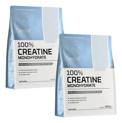 PACK 2 CREATINAS MONOHIDRATO OSTROVIT 300GR C/U