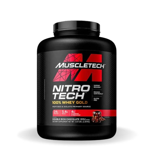 Nitro Tech Whey Gold 5Lbs - Alphasuplestore