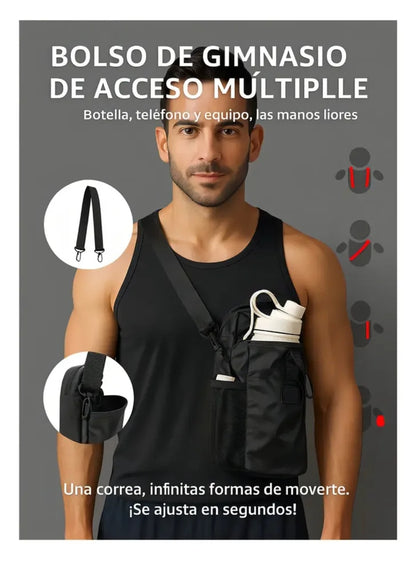 BOLSO MAGNÉTICO PORTA BOTELLA DEPORTIVO MULTIFUNCIONAL