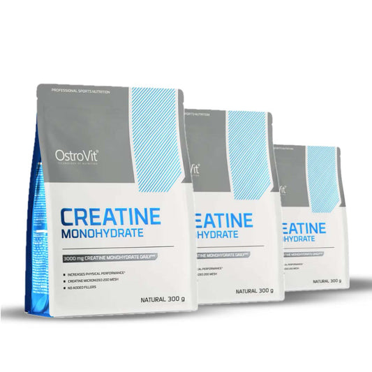 PACK 3 CREATINAS MONOHIDRATO OSTROVIT 300GR C/U