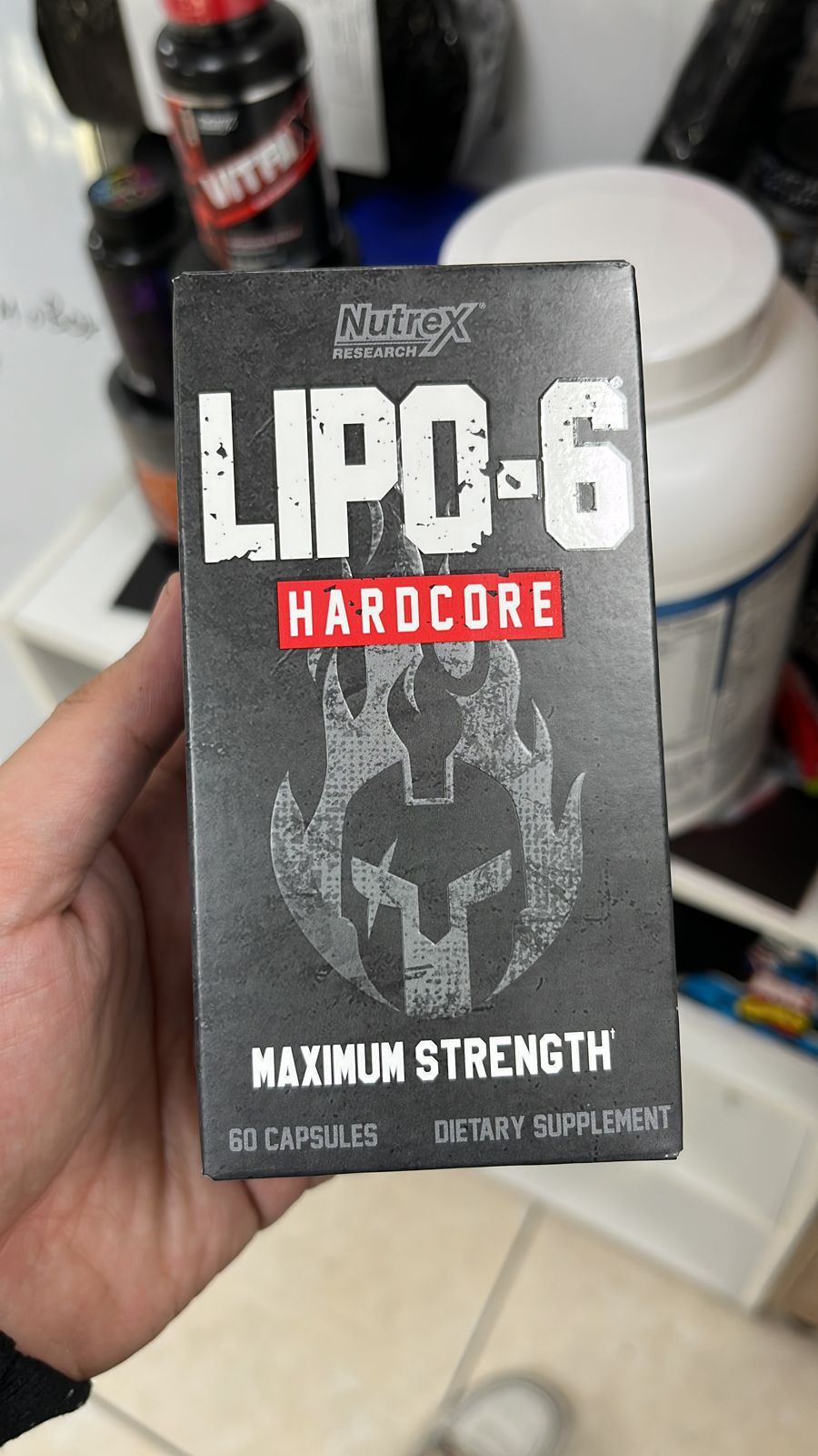 Lipo 6 black Hardcore 60 Cápsulas Nutrex - Alphasuplestore