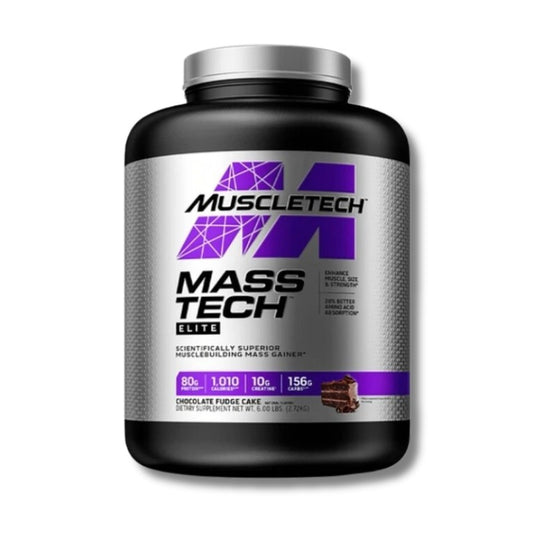 MASSTECH Elite - 6 lbs / 12 servicios, Chocolate Fudge Cake