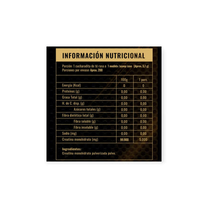 CREATINA MONOHIDRATADA 1KG - STRONGEST