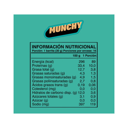 WILD PROTEIN MUNCHY 4 UNIDADES - WILD FOODS
