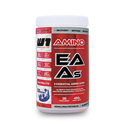Aminoácidos Esenciales EAAs + Electrolitos 450 Gr - WINKLER NUTRITION