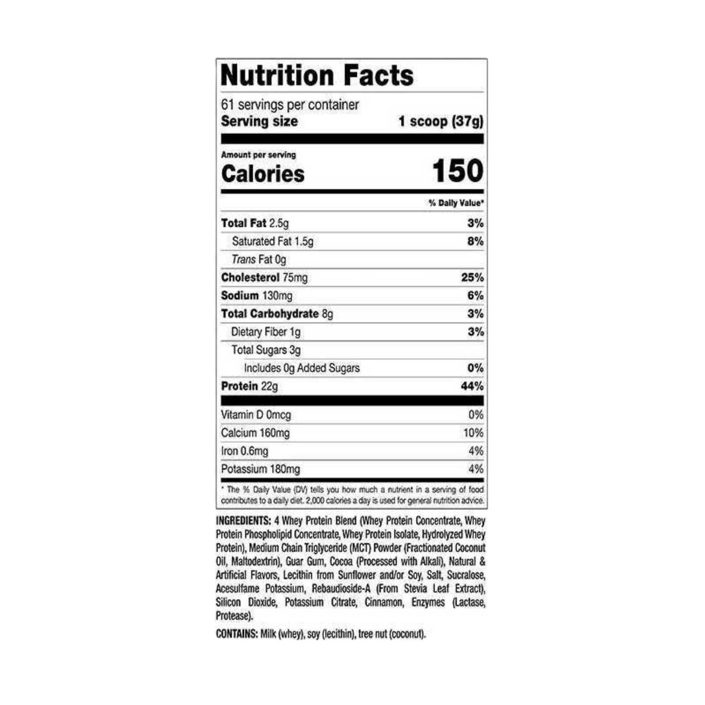 Mutant Whey 5 lbs - 61 Servicios Formato recarga Resellable