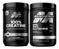 CREATINA PLATINUM 80SV + GLUTAMINA PLATINUM 60SV - MUSCLETECH