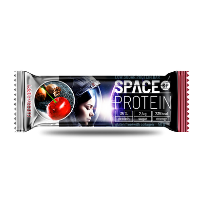 BOX DE 24 BARRAS DE PROTEINA 50G - SPACE PROTEIN