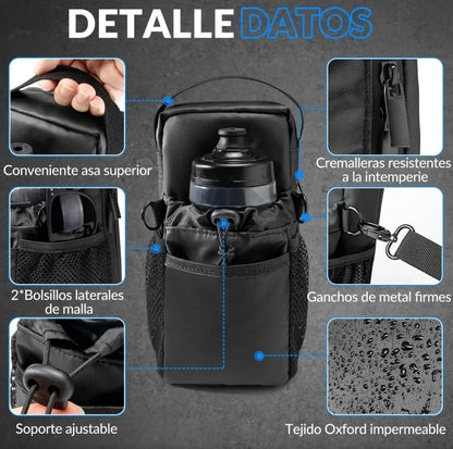 BOLSO MAGNÉTICO PORTA BOTELLA DEPORTIVO MULTIFUNCIONAL