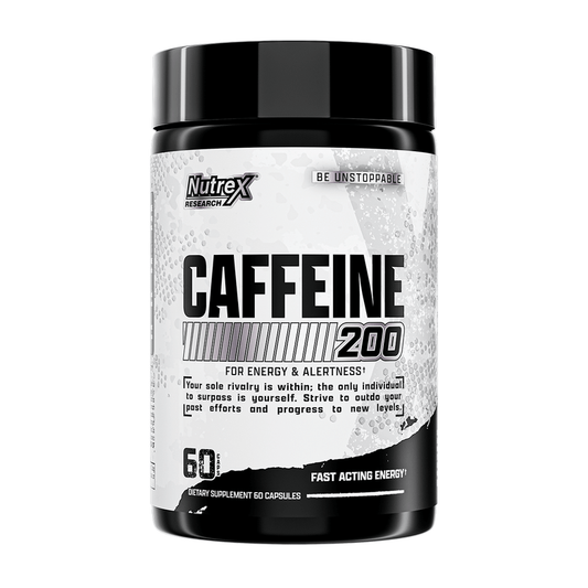 Caffeine 200 - 60 Cápsulas - Nutrex - Alphasuplestore