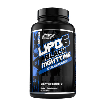 Lipo 6 Black Nighttime - 60 Cápsulas - Nutrex