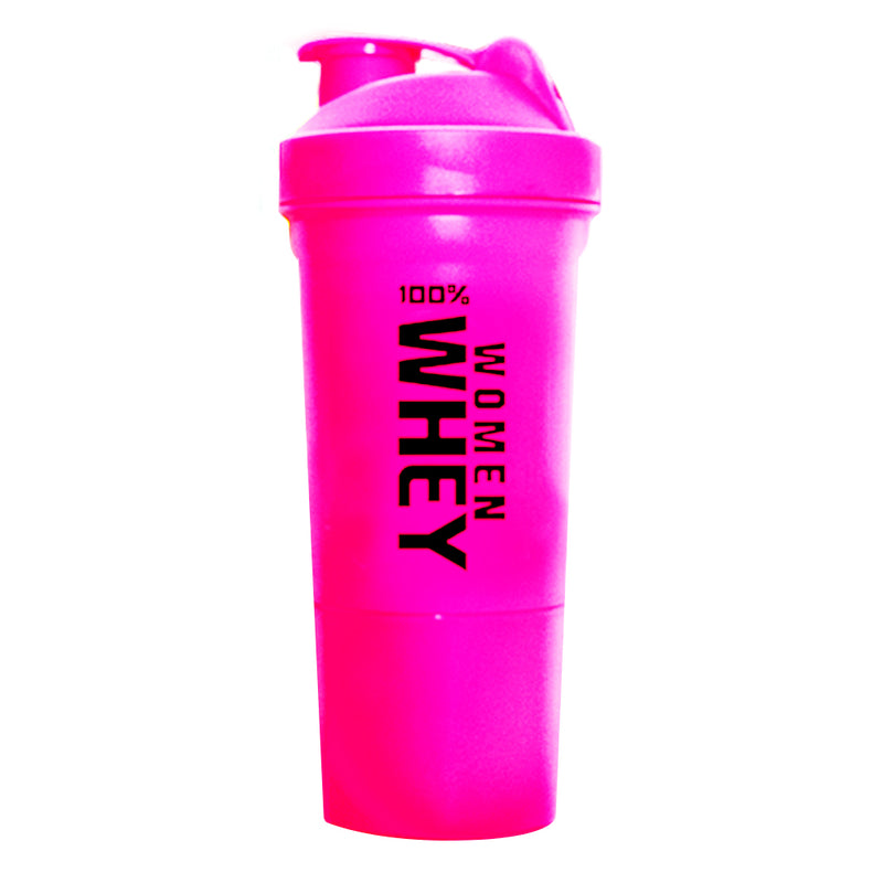 Shaker 2 en 1 400ml - Women Whey - Alphasuplestore