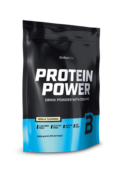 Protein Power Con Creatina - Biotechusa - 1 Kilo