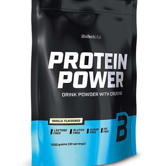 PROTEIN POWER CON CREATINA - BIOTECHUSA - 1 KILO